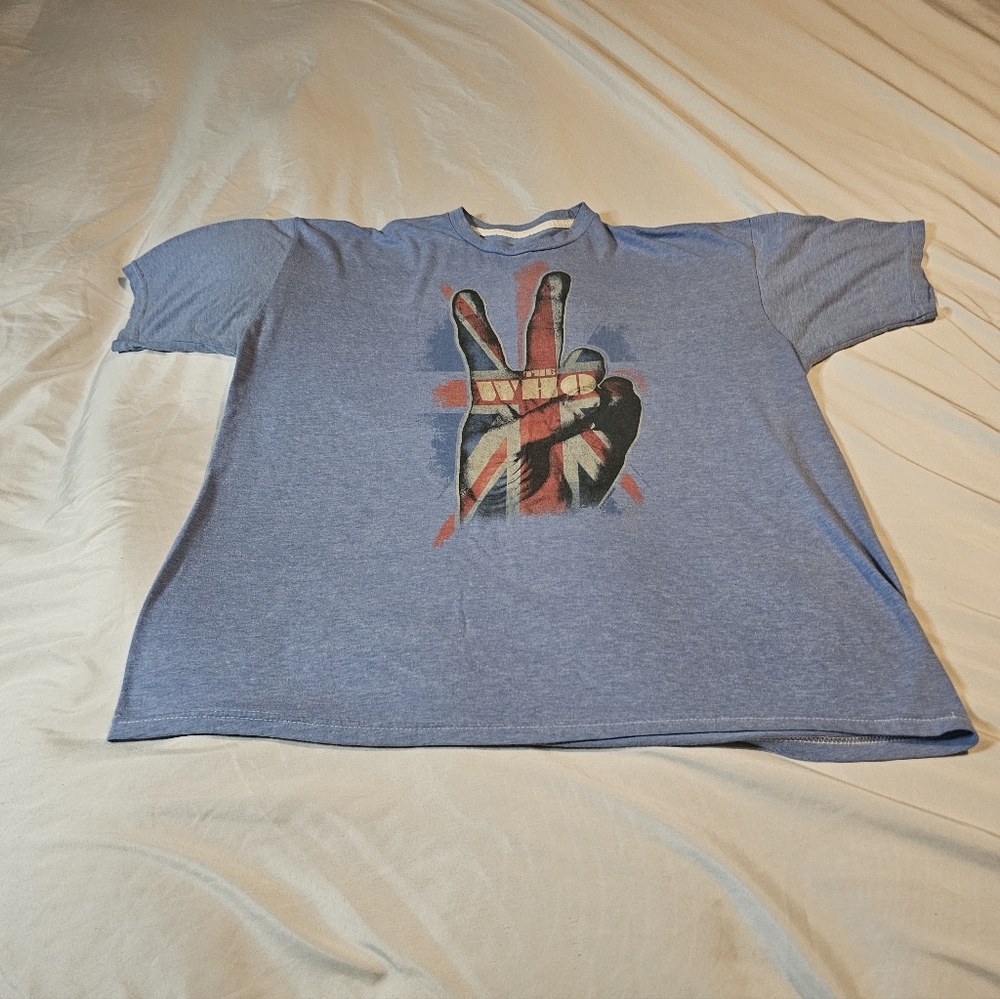 Live Nation The Who Light Blue Tshirt